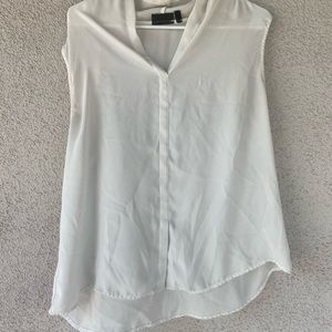 Apt. 9 White Sleeveless Blouse